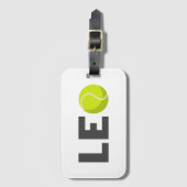 Leo Tennis Gepäckanhänger (Vorderseite Vertikal)