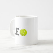 Leo Tennis Kaffeetasse (Vorderseite Links)