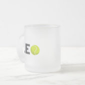 Leo Tennis Mattglastasse (Vorderseite Links)