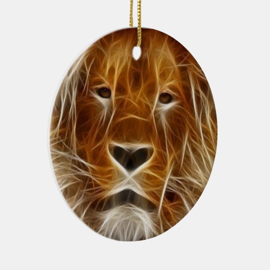Leo the Bravehearted Lion Ornament (Rechts)