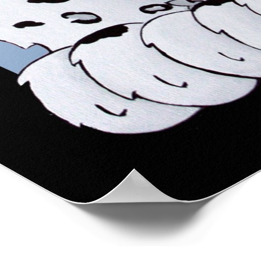 Leo the Leopard Poster (Ecke)