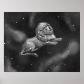 Leo the Lion Constellation Poster (Vorne)