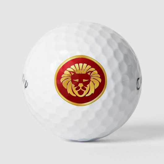 Leo The Lion Golfball (Vorderseite)