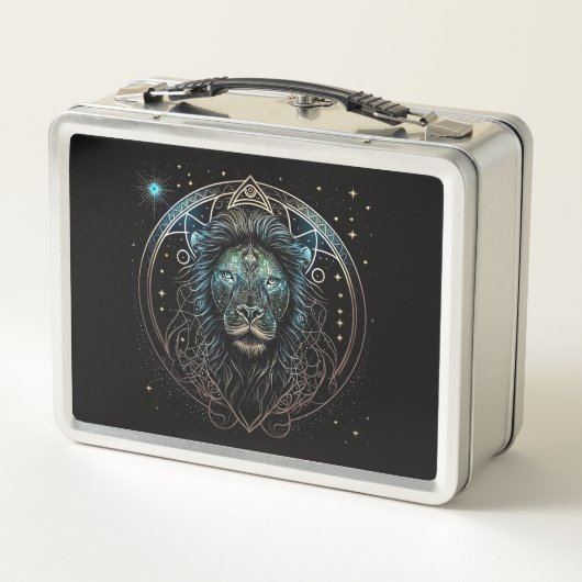 Leo the Lion Metall Brotdose (Rückseite)