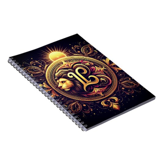 Leo the Lion Notebook Notizblock (Rechte Seite)