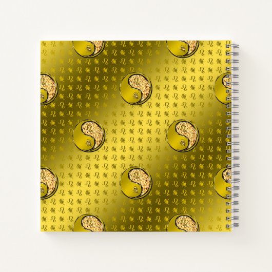 Leo the Lion Notizblock (Rückseite)