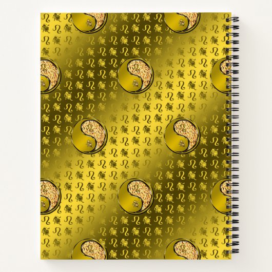 Leo the Lion Notizblock (Rückseite)