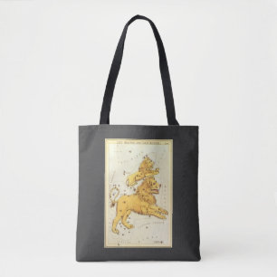 Leo the Lion Vintag Constellation Urania Mirror Tasche