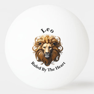 Leo The Lion: Zodiaks wildes Geburtszeichen Tischtennisball