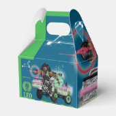 Leo-Themen-Partygeschenkbox Geschenkschachtel (Rückseite)
