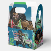 Leo-Themen-Partygeschenkbox Geschenkschachtel (Geöffnet)