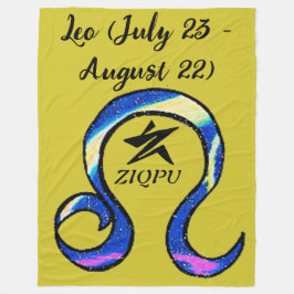 Leo Throw Blanket Fleecedecke