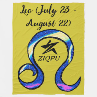 Leo Throw Blanket Fleecedecke