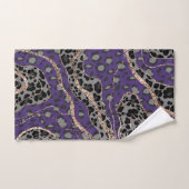 Leo Tierdruck Glitter Glam 2 Badhandtuch Set (Handtuch)