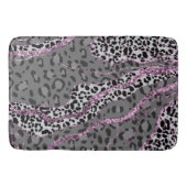 Leo Tierdruck Glitter Glam 3 Badematte (Vorderseite)