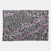 Leo Tierdruck Glitter Glam 3 Geschirrtuch (Horizontal)