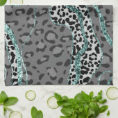 Leo Tierdruck Glitter Glam 4 Geschirrtuch (Gefaltet)