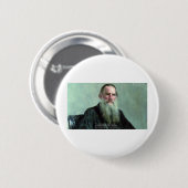 Leo Tolstoi "Know Nothing" Zitat GIfts T-Shirts Ka Button (Vorne & Hinten)
