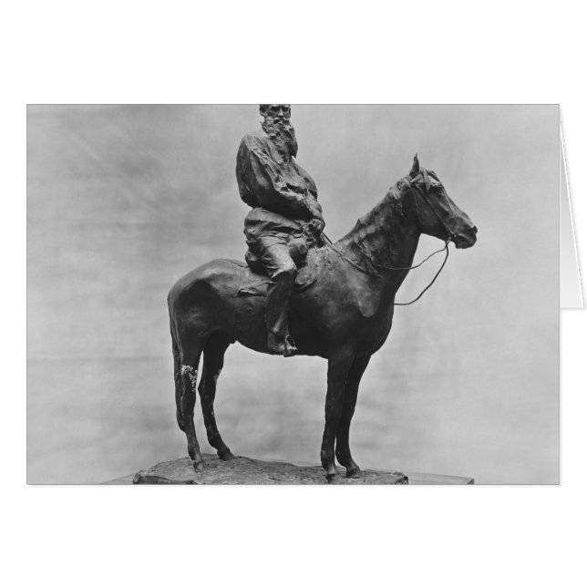 Leo Tolstoi reitet Delire (Vorderseite (Horizontal))