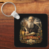 Leo Tolstoi Schlüsselanhänger (Vorderseite)