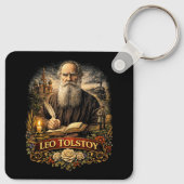 Leo Tolstoi Schlüsselanhänger (Rückseite)
