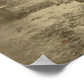 Leo Tolstoy and the author Maxim Gorky Poster (Ecke)