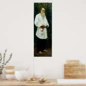 Leo Tolstoy Barefoot by Ilya Repin Poster (Küche)