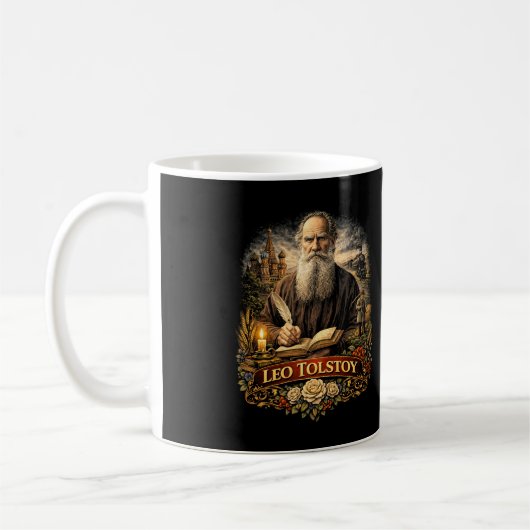 Leo Tolstoy Kaffeetasse (Links)