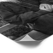 Leo Tolstoy - Portrait des russischen Autors Poster (Ecke)