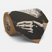 Leo Tolstoy Portrait - Goldene Illustration Krawatte (Gerollt)