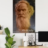 Leo Tolstoy Poster (Heimbüro)