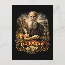 Leo Tolstoy Postkarte