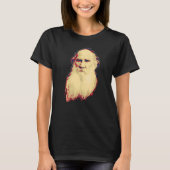Leo Tolstoy Retro Propaganda T-Shirt (Vorderseite)