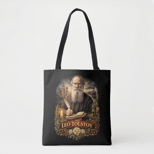 Leo Tolstoy Tasche (Vorderseite)