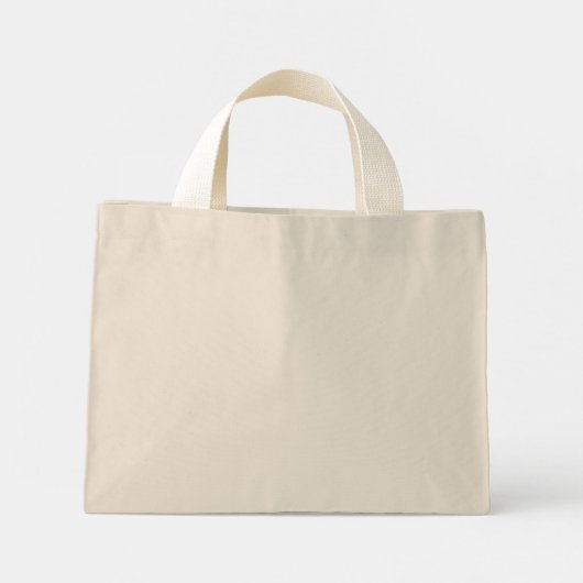 Leo-Tote-Tasche Mini Stoffbeutel (Rückseite)