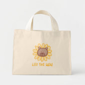Leo-Tote-Tasche Mini Stoffbeutel (Vorne)