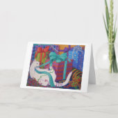 Leo trennt die Urlaubskarte Karte (Vorderseite)