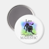 Leo über dich magnet (Vorderseite/Rückseite)