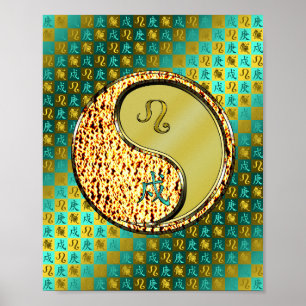Leo und Metallhund Poster