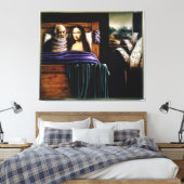 Leo und Mona Leinwanddruck (Insitu (Schlafzimmer))