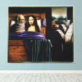 Leo und Mona Leinwanddruck (Insitu (Holzboden))