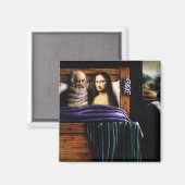 Leo und Mona Magnet (Vorderseite/Rückseite)