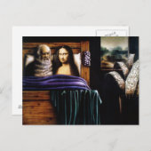 Leo und Mona Postkarte (Vorne/Hinten)