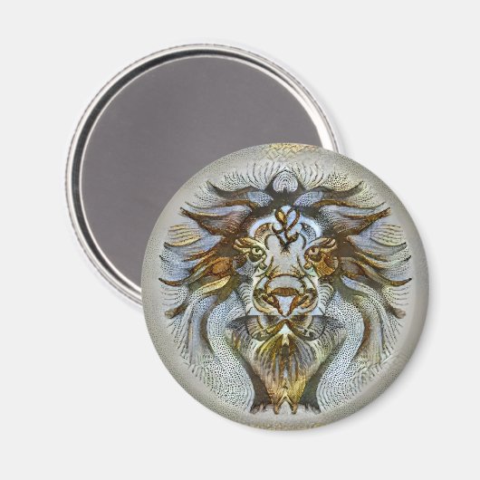 Leo Venice Magnet (Vorderseite/Rückseite)