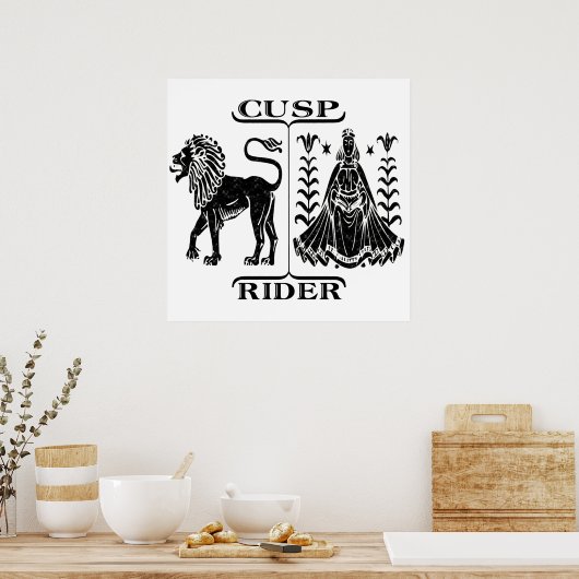 Leo/Virgo Poster (Küche)