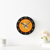 Leo Wall Clock Runde Wanduhr (Zuhause)