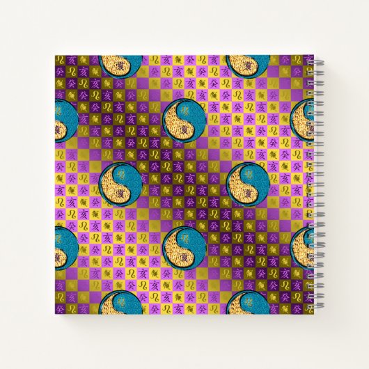 Leo & Water Boar Notizblock (Rückseite)