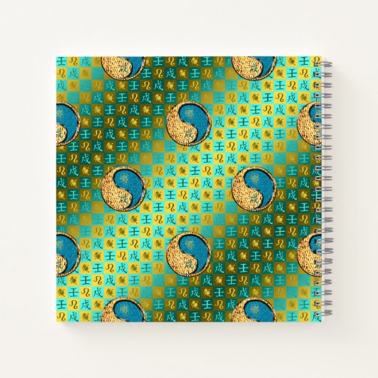 Leo & Water Dog Notizblock (Rückseite)