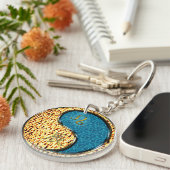 Leo & Water Dragon Schlüsselanhänger (Vorderseite rechts)