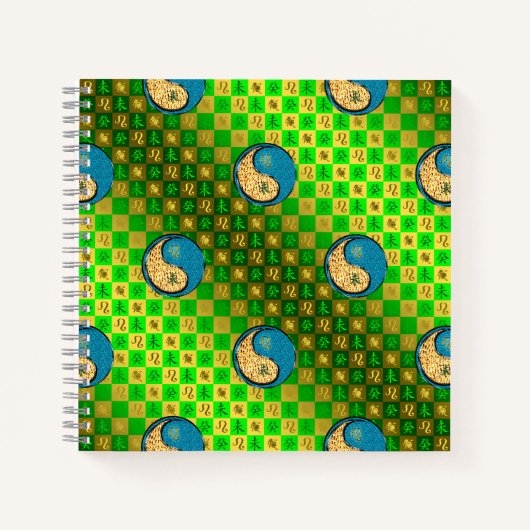 Leo & Water Goat Notizblock (Vorderseite)